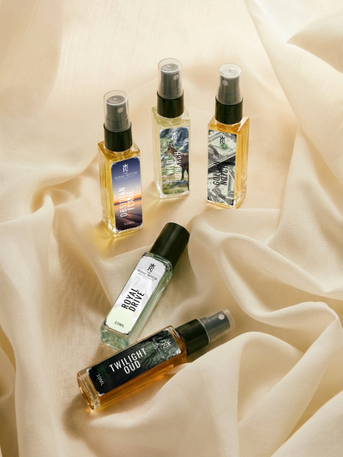 Male Fragrances Combo Pack - (5 scents x 10ml)
